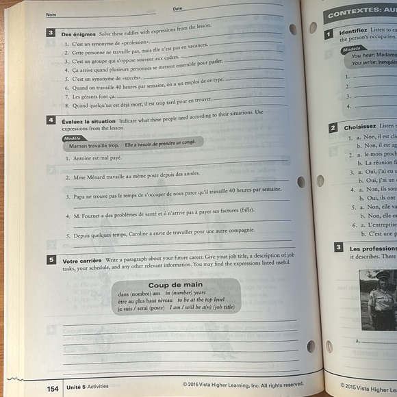 Interactive French book for intermediates looking to boost their skills! - Picture 3 of 4